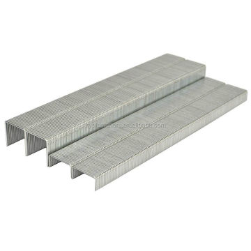 Galvanized 8010 Series Fine Wire Staples: Ideal for Sofa, Furniture, and Industrial Applications