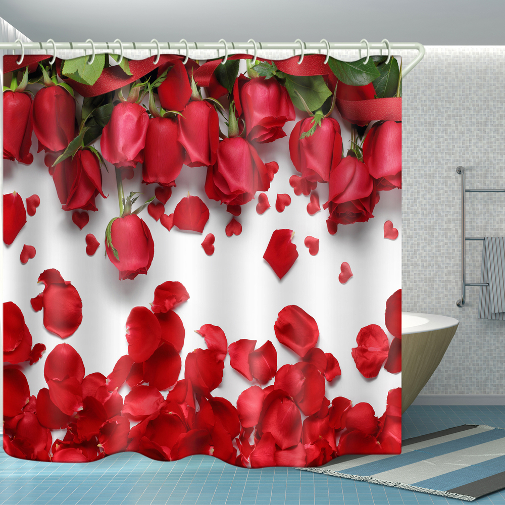 Water barrier bathroom shower curtainsYL20120319-2