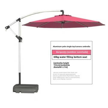 Classic outdoor Banana umbrella