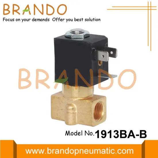 2 Way Direct Acting Miniature Brass Solenoid Valve