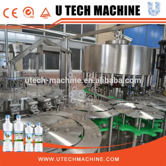 Complete PET Bottle Mineral Water Beverage Filling Packaging Machine