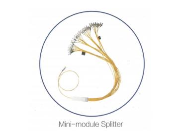 Divisor de fibra óptica da série 1 × N