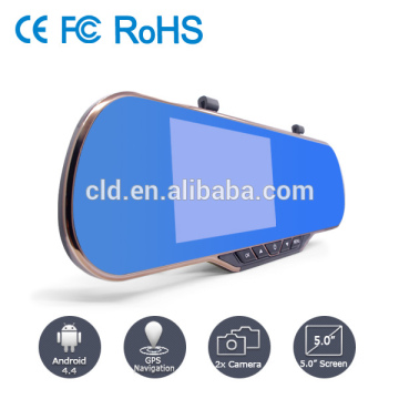 Gift for new car Blue Glass Rearview Car Cam Hdvideo recorder
