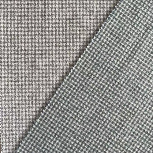 Тканая клетчатая клетчатая ткань из тканого шерстяного волокна