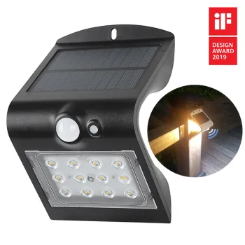 Eye-Catching Butterfly Solar LED Flood Garden Wall Light with Sensor