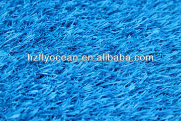 blue color landscaping artificial grass FO-6012