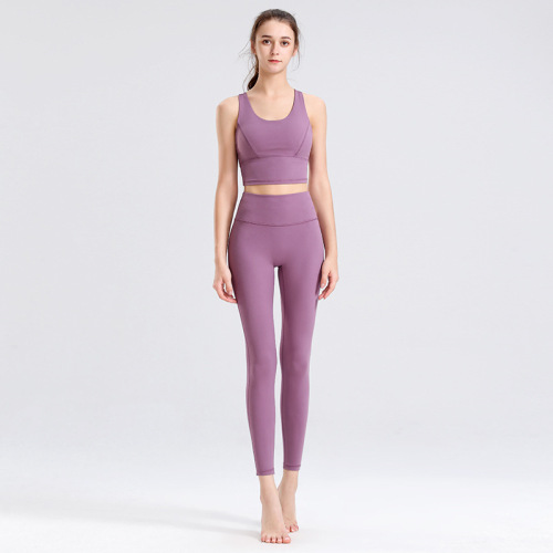 Yoga sets clothing  solid color