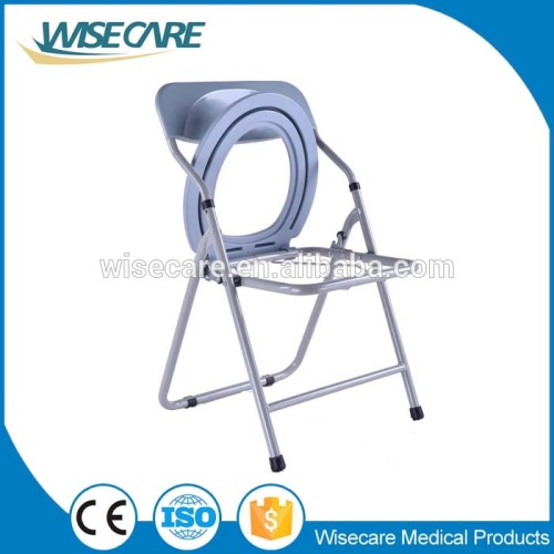 Handicapped equipment steel Portable showers and Portable toilet Commode chair