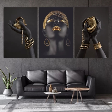 African American art wholesale decorative figure oil paintings