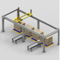 Soluciones de paletización de caja de material de pórtico automático