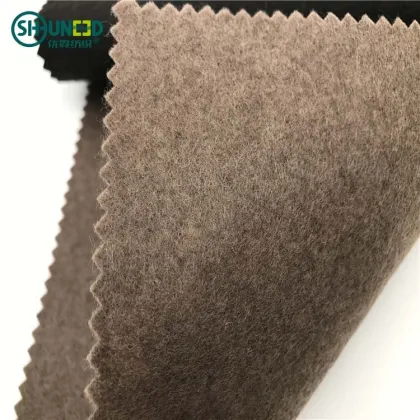 Chinese Wholesale Interlining Under Collar Felt for Suits and Jackets