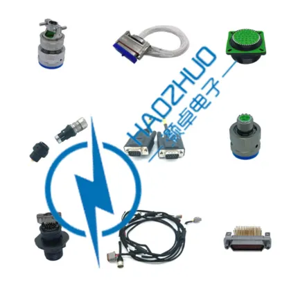 Y50X Aluminum Waterproof Circular Connector Jam Nut Cable Head Power Connectors