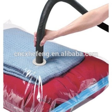 Cube vacuum storage bag