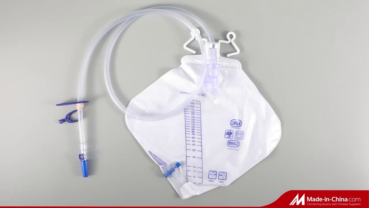 Sterile Urinary Drainage Leg Bags (600ml, 800ml, 500ml, 750ml)