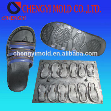 2014 china new popular eva flat beach slipper sole mould