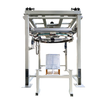 Ring stretch wrapping machine