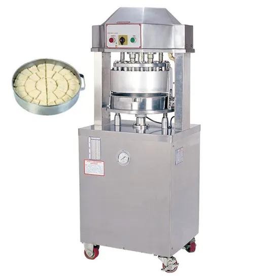 High-Efficiency Fully Automatic Commercial Dough Divider Rounder Machine for Baking Bread, Cookies, Pizza, and Hamburgers