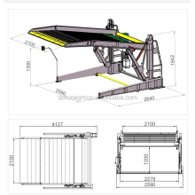 Sistema de estacionamento de elevador de carro