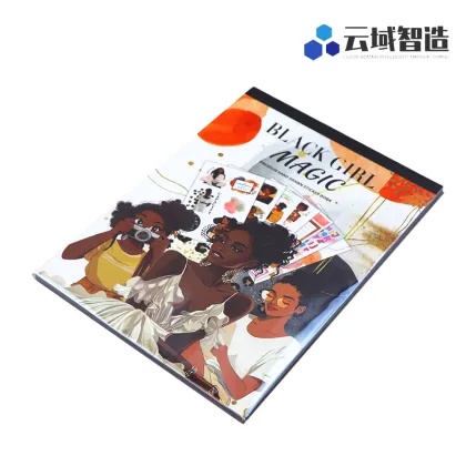 Black Girl Sticker Book