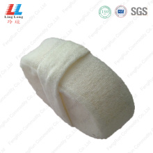 Circle loofah sponge bathing product