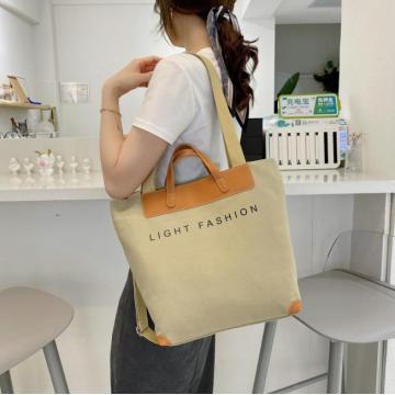 Leinwand für Frauen große Top -Top -Handtasche