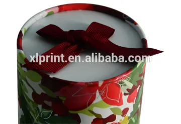 paper tube for cosmetic packaging with satin