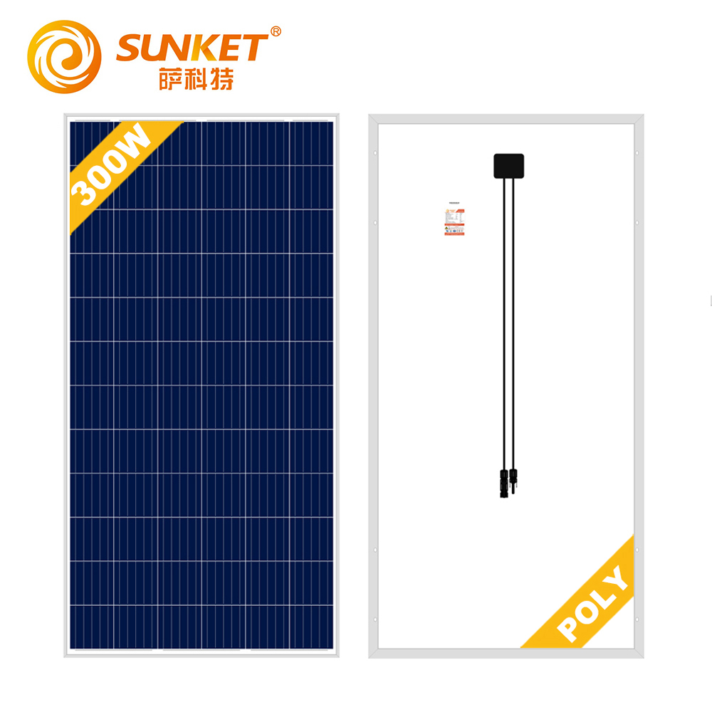 Fashion trend poly solar panel 300W