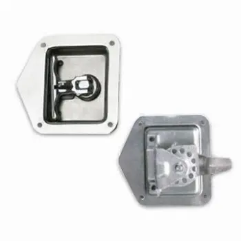 Single Point Padlockable T-handle Latch, Cabinet Lock, Suitable for Steel and Wood Door
