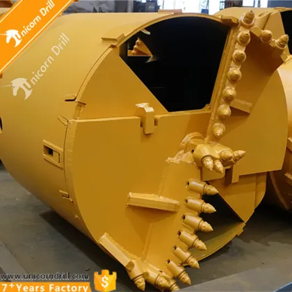 Bauer Drilling Rigs and Drilling Tools - Drilling Buckets