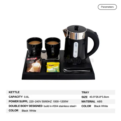 Hotel Guest Room Plastic 360 Electrical Appliances Kettle