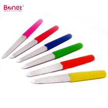 Stainless Steel Nail File With Plastic Handle