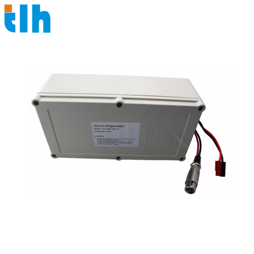 Custodia in plastica impermeabile 24V 10Ah pacco batteria agli ioni di litio per carrello da golf, carrello da golf