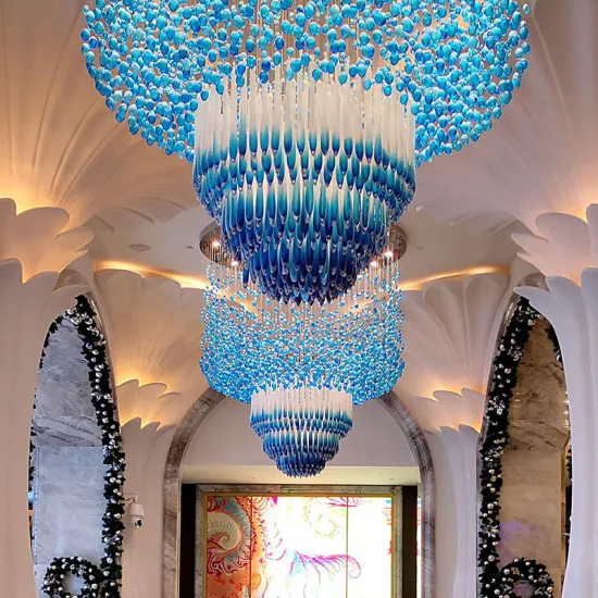 Modern Luxury K9 Crystal LED Chandelier for Home Ceiling