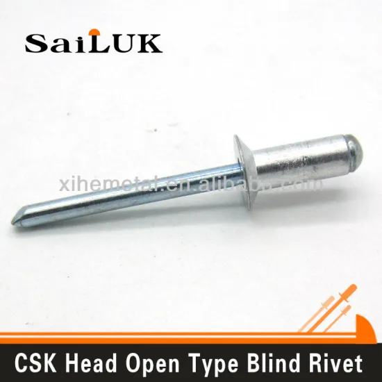 aluminum countersunk rivet nut manufacture types of head