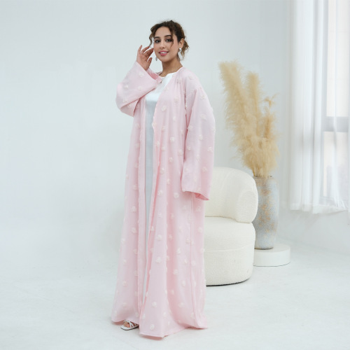 ست سه بعدی گل دو تکه عبای با حجاب