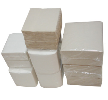 Custom Print White Square Box Napkins Tea Rest