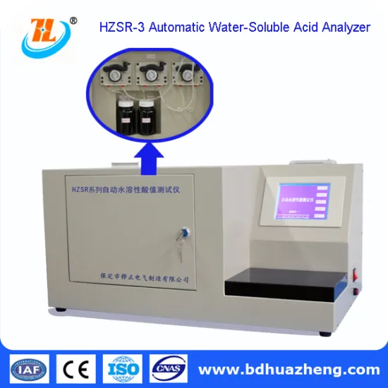 Automatic Oil Water Soluble Acid Value Test equipment
