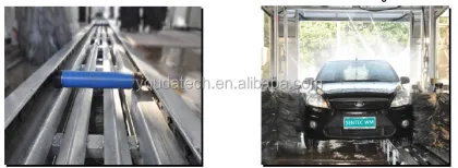 Tunnel Type Car Wash Equipment with 9 Brushes