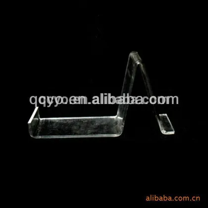 customized clear crystal high quality acrylic display for nike shoes
