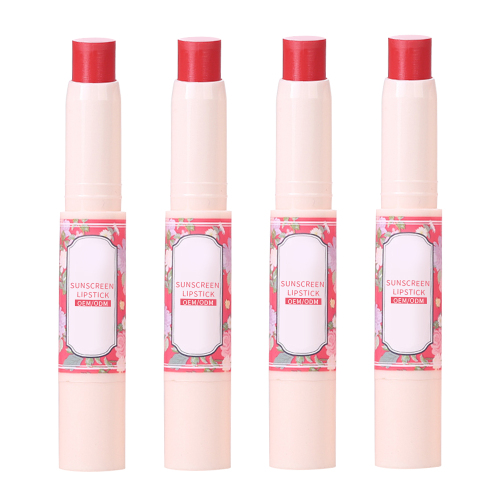 Sunscreen moisturizing lipstick