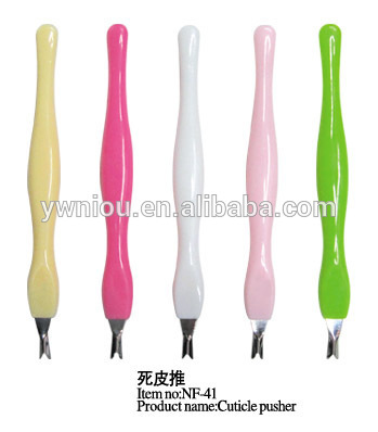 NF-41mini colorful rubber cuticle pusher