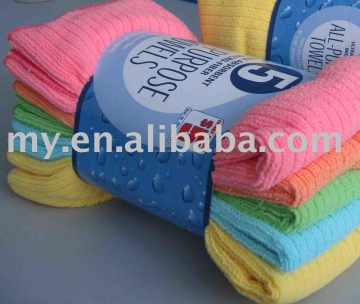 Microfiber cleaning cloth