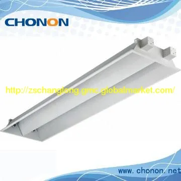 2X40w Japanese-Style T8 LED tubes Light Fixture with white reflect