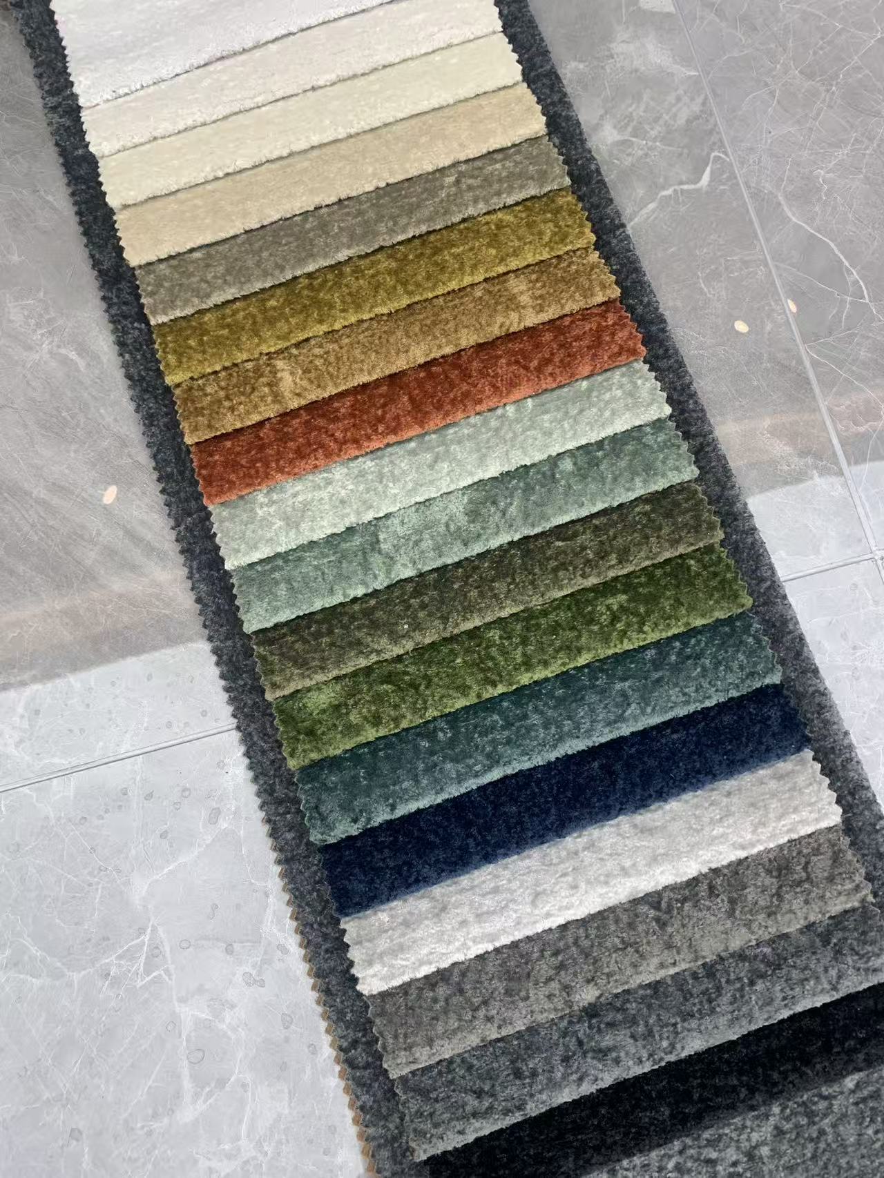 Classic Modern Solid Velvet Fabric for sofa