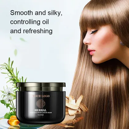 Factory Herbal Treatment Mask with Biotin Argan Oil for Dry Damaged Curly Hair