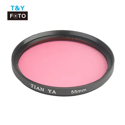 49-82mm Full blue Color lens Filter for camera