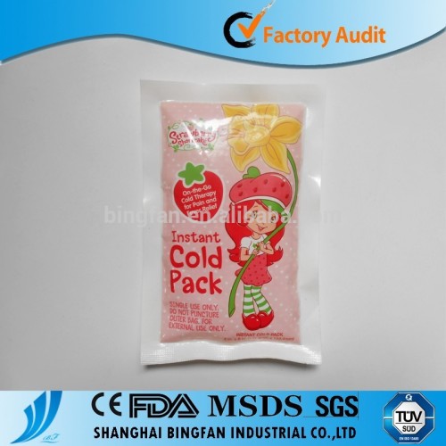 2015 New Customized instant ice pack for pain relieving