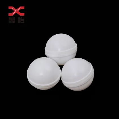 White Round Rattle Ball for Animal Puppet