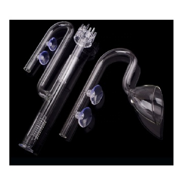 Aquarium Lily Pipe Inflow Outflow 13/17mm Glass Inlet Outlet Water Pipe