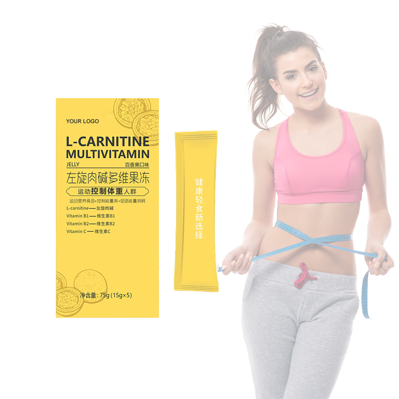 OEM/ODM Natural Flavor Dietary Fiber Fat Loss L-Carnitine Multivitamin Weight Loss Slimming L-Carnitine Jelly